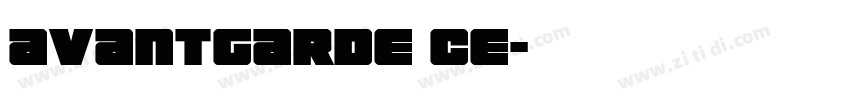 avantgarde ce字体转换